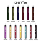 Cigarrillo auténtico Iget del 100% Iget E más 1200 la pluma de Vape de la nicotina de los soplos 4.8ML 5%