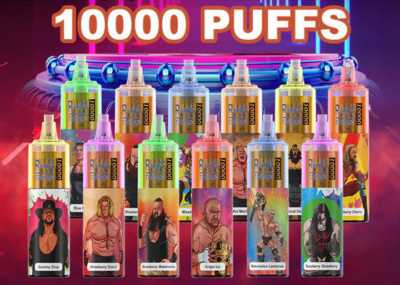 12 soplos recargables Vape disponible del TORNADO 10000 del dispositivo RANDM de los sabores