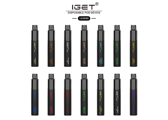 Los soplos 12ml de la leyenda 4000 de Iget engrasan el sabor Juice Taste de Mesh Coil 20 del líquido