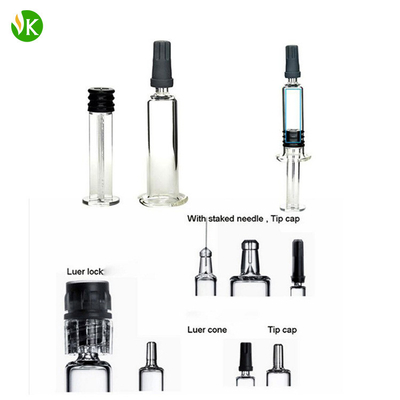 Delta de cristal 8/9/10 de la jeringuilla del aceite del destilado CBD 1ml para Vape