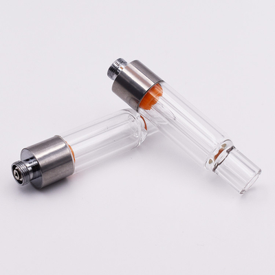 cartucho de cristal lleno de la capacidad CBD Vape del tanque de 0.5ml 1.0ml con la cerradura