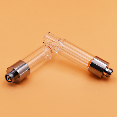cartucho de cristal lleno de la capacidad CBD Vape del tanque de 0.5ml 1.0ml con la cerradura