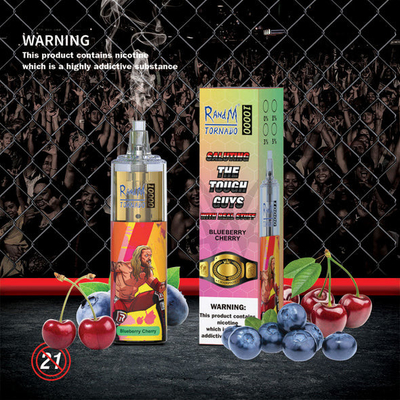 24 tornados 10000, pluma disponible no recargable de los sabores RANDM de Vape