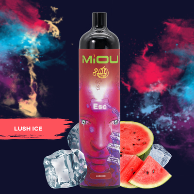Alise el dispositivo grande disponible de la vaina de la batería de Vape 20ml de los soplos de Miou 9000 del sabor