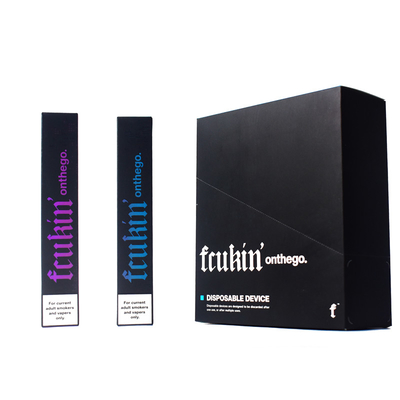 Fcukin 1000 sopla sabor líquido del mango de la uva de Nic Salt Disposable Vape 3.5ml