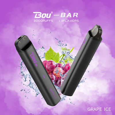 Cigarrillo disponible de la batería del e-líquido 1350mah del vaporizador 10ml de los soplos de la BARRA SMOK de BOU 3000
