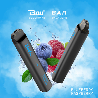 Líquido electrónico disponible de los soplos 10Ml E del cigarrillo 3000 de la nicotina de la sal de la BARRA el 5% de BOU
