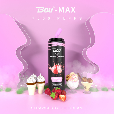 Líquido disponible 650mah de la pluma 16ml E de Vape de los Cigs de Mesh Coil BOU Max E recargable