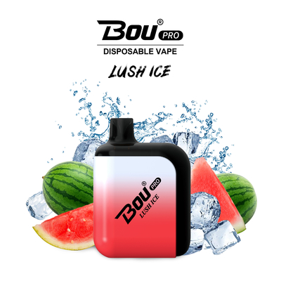 Desechable portátil BOU PRO Vape 7000 Puffs 5% Nic 16ml Liquid Type C Recargable