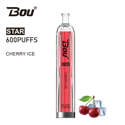 Nuevos Cigs Bou Star IGET Vape de E 600 soplos con la resistencia 1.5ohm