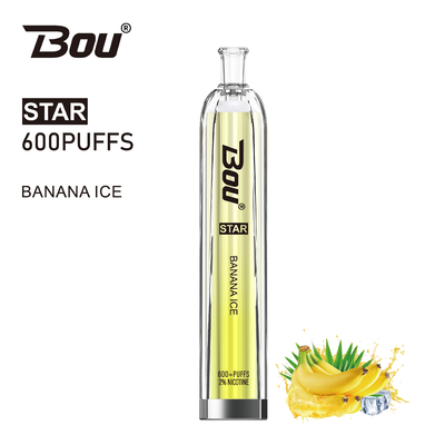 Nuevos Cigs Bou Star IGET Vape de E 600 soplos con la resistencia 1.5ohm