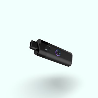 Ventana visible 2.0 mm Tamaño de orificio de aceite 3 ml CBD Vape Pen con batería de 350 mah