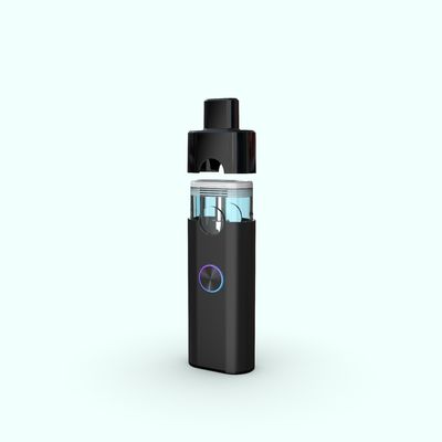 Ventana visible 2.0 mm Tamaño de orificio de aceite 3 ml CBD Vape Pen con batería de 350 mah