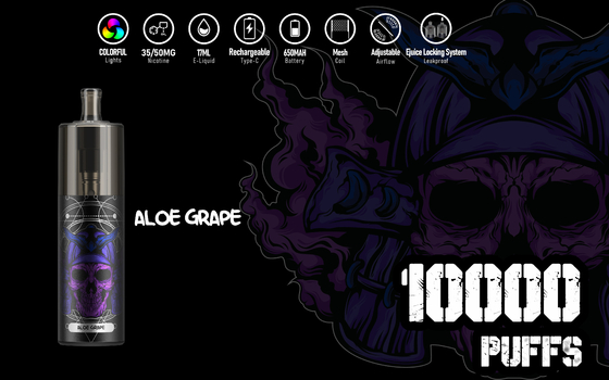 Equipo disponible de Vape de 10000 soplos grandes estupendos, Epod líquido Vape de la energía 17ml de KK
