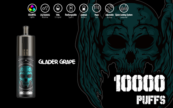 Energy 10000 Puffs 650mah Batería Epod Vape E Cig KK 10 Sabores