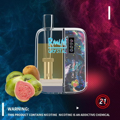 El estilo RandM Crystal Disposable 4600 de la alta moda sopla Vapes con 12 sabores 10ml