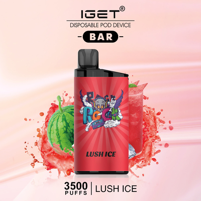1500mAh 30 condimenta 3500 la nicotina de Vape 5% de la barra de Iget del soplo disponible
