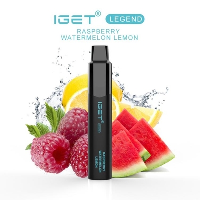 La mayoría de los soplos disponibles de la vaina 4000 del vape de la LEYENDA popular de IGET