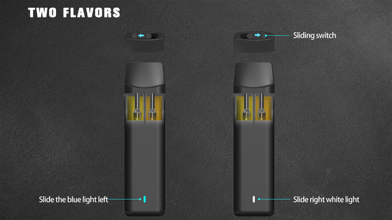 Cbd Thc 1+1 pluma sin plomo disponible de los sabores duales 280 Mah Rechargebale Vape del ml