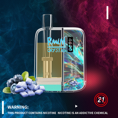 Soplos Vape superior Pen Disposable Nic Salt del cristal 4600 de 10ML RandM 12 sabores