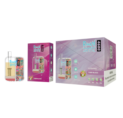 cigarrillo disponible Yuoto de RandM del E-líquido 10Ml 4600 soplos con de alta calidad