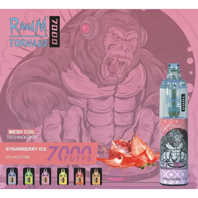 45 nicotina portátil superior disponible del vaporizador 0/2/3/5% del tornado 14ML de RandM de la pluma de Vape de los sabores