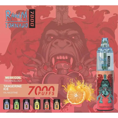 45 nicotina portátil superior disponible del vaporizador 0/2/3/5% del tornado 14ML de RandM de la pluma de Vape de los sabores