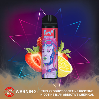 los soplos disponibles del atomizador 8000 del Cig del tornado E de 900mAh RandM articulan a Lung Vape Stick