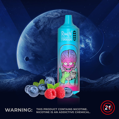 9000 soplan los sabores disponibles del cigarrillo 20 de Vape E del tornado de 18 ml RandM