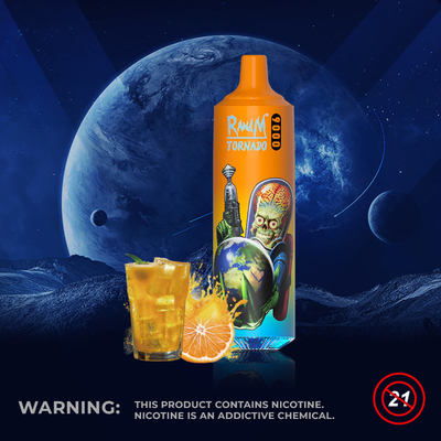 9000 soplan los sabores disponibles del cigarrillo 20 de Vape E del tornado de 18 ml RandM