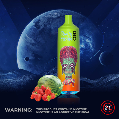 43 sabores Fumot RandM Tornado 5% de nicotina Vape Pen desechable 850 mAh 9000 Puffs 18 ml líquido