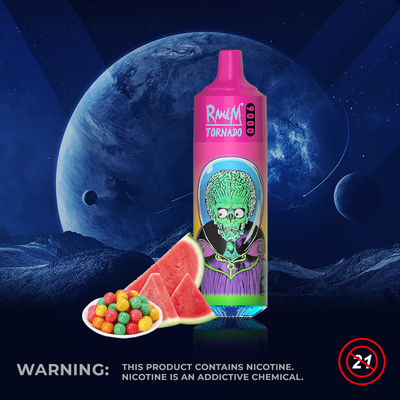 9000 soplos 600mah RandM Vape disponible 20 condimentan la nicotina del 5%