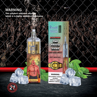 El tornado grande Vape disponible del Cig RANDM de E encierra 20 sabores 10000 soplos 20 ml