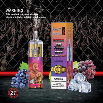 El tornado grande Vape disponible del Cig RANDM de E encierra 20 sabores 10000 soplos 20 ml