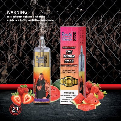 Cigarrillo electrónico Vape de los soplos disponibles del tornado 10000 de RandM que fuma