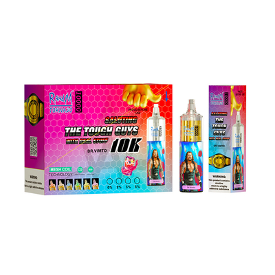 El tornado grande Vape disponible del Cig RANDM de E encierra 20 sabores 10000 soplos 20 ml