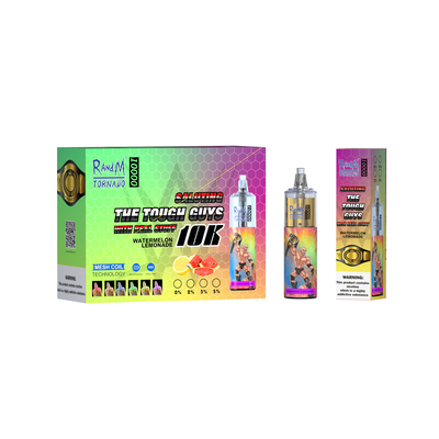 Cigarrillo electrónico Vape de los soplos disponibles del tornado 10000 de RandM que fuma