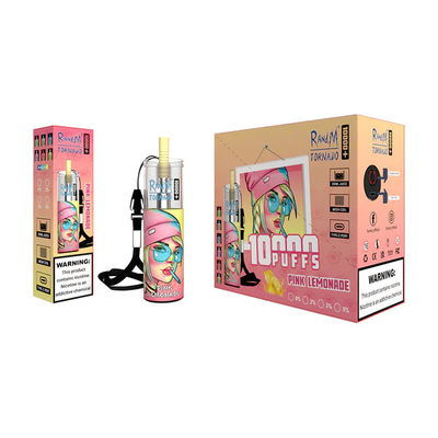 Soplos del tornado 10000 de RandM más sabores disponibles de la vaina 14 del dispositivo de los cigarrillos de E