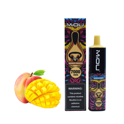 El cigarrillo disponible Miou 7000 de E sopla la capacidad 15ml