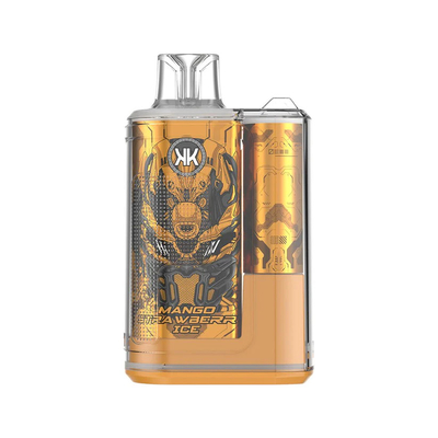 49.5x26x86 mm ECK KK Vaporizador 12000 Puffs 5% de nicotina gusto elegante