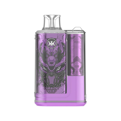 Pluma vaporizadora desechable recargable ECK KK 12000 Puffs 5% de nicotina Vapores de buen sabor
