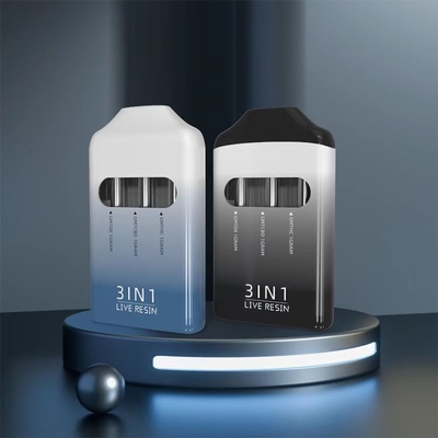 Último nuevo producto 3 en 1 cartucho descargable de vaporización de 13 ml con puerto de carga micro USB