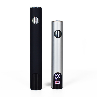 Cbd Thc 510 Cartucho de hilo Batería de 650 mAh Batería de vape Display de pantalla digital 1.8V 4.0V