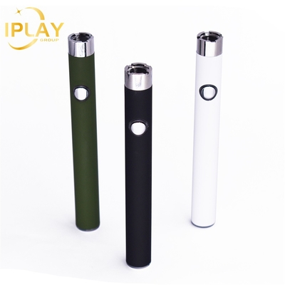 Cartucho de Cbd Thc Batería Botón B9 Batería de vapeo 510 Thread 2.7-4.1 V 350 Mah Batería de carga
