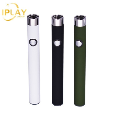 Cartucho de Cbd Thc Batería Botón B9 Batería de vapeo 510 Thread 2.7-4.1 V 350 Mah Batería de carga