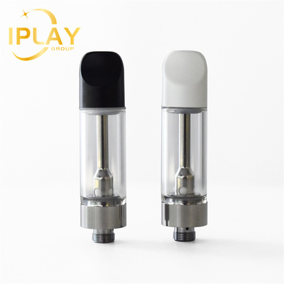 Círculo en el cartucho de vapeo SS316 punta de metal pesado 2ml 510 hilo de CBD Thc carritos de cerámica