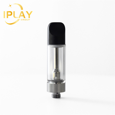 Círculo en el cartucho de vapeo SS316 punta de metal pesado 2ml 510 hilo de CBD Thc carritos de cerámica