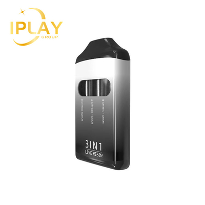 Último nuevo producto 3 en 1 cartucho descargable de vaporización de 13 ml con puerto de carga micro USB