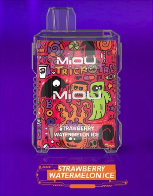 Miou Box E CIGS Mesh Coil 15ml E líquido Vapor desechable 8000 Puffs 650mAh Recargable 10 sabores