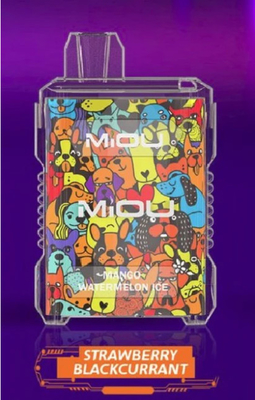 Miou Box E CIGS Mesh Coil 15ml E líquido Vapor desechable 8000 Puffs 650mAh Recargable 10 sabores